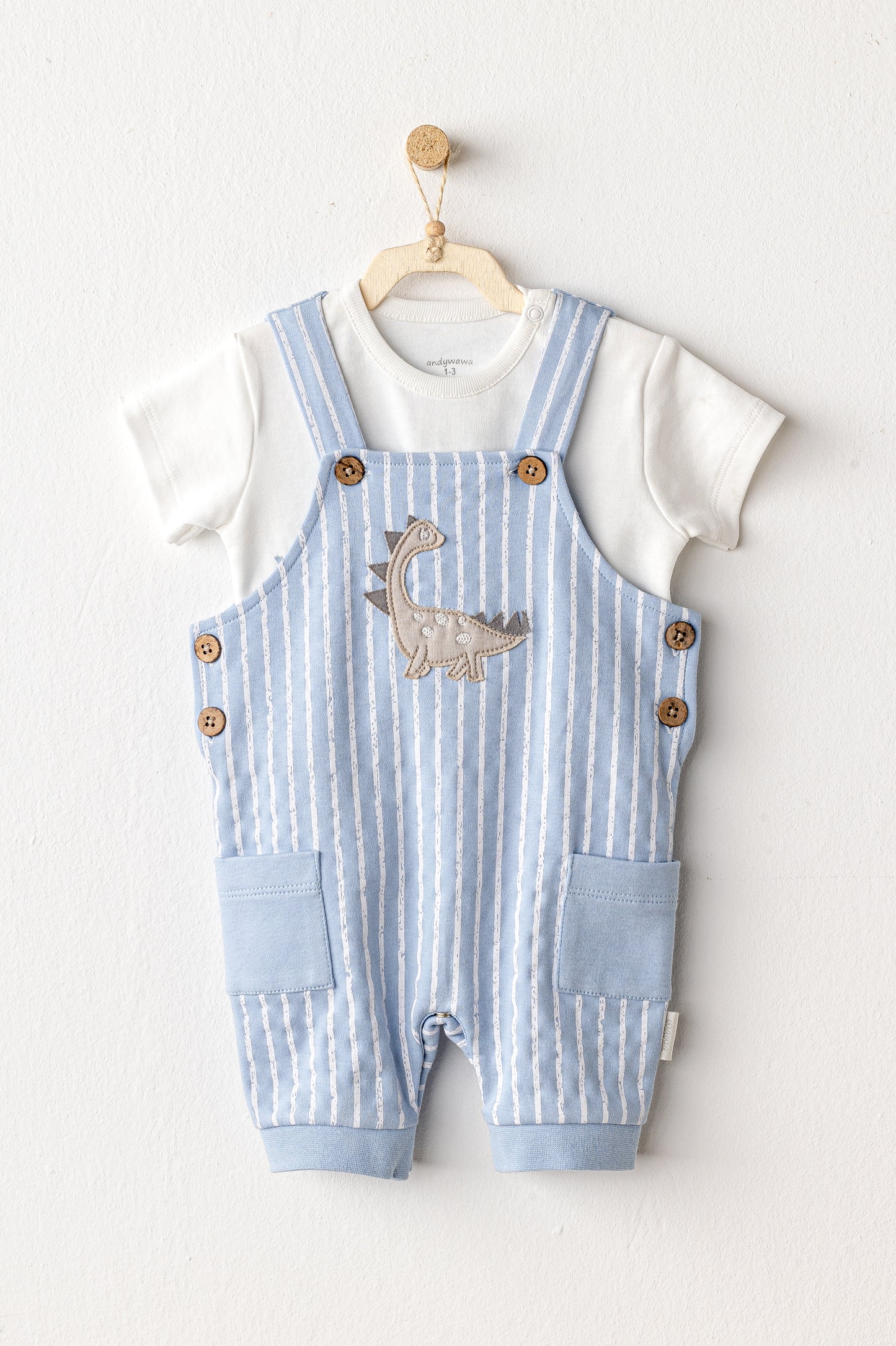 Set Romper dhe Maicë – Dino Argëtues