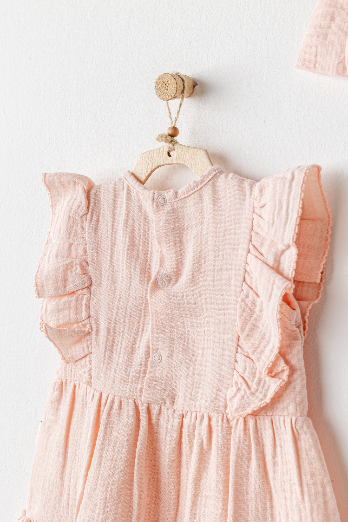 Set Fustan Muslin dhe Shirit Koke