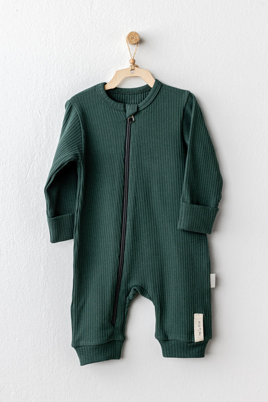 Romper - "Forest Green"