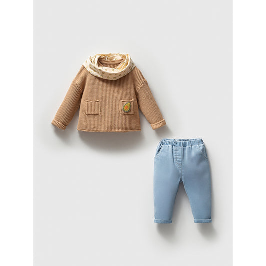 Set 3 Pjesësh me motive Avokadosh